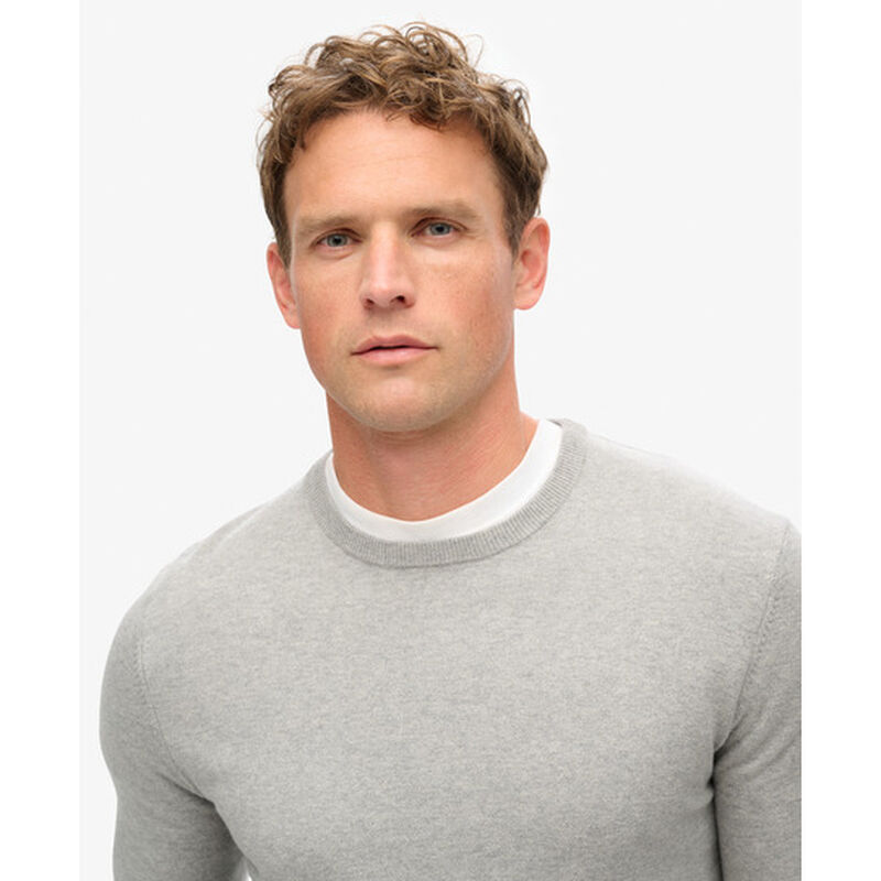 Superdry Essential Cotton/Cash Jumper image number 2